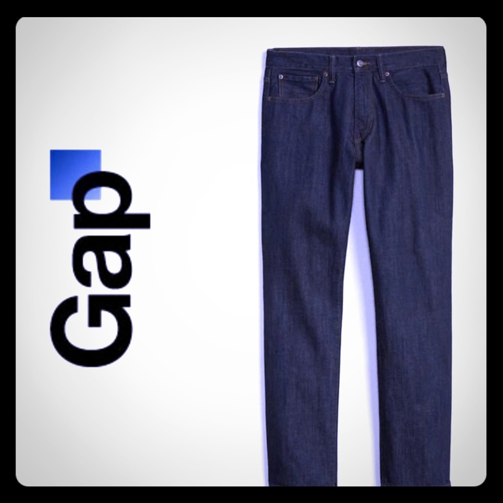 Men's GAP Straight Fit Coupe Droite Jeans 32x34